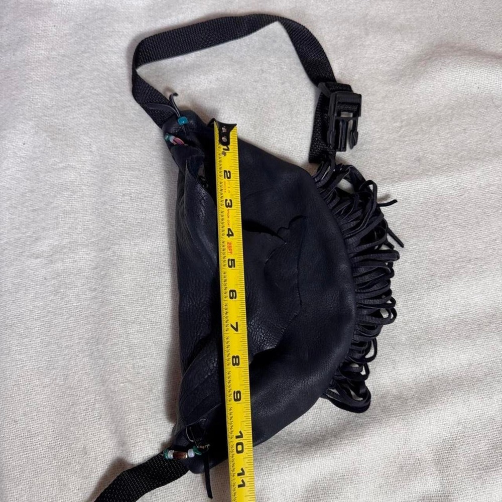 Boho Spirit Works Artisan Lambskin Fanny Pack Belt Bag - Made in USA - Picture 5 of 5